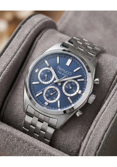 Ferrucci Erkek Kol Saati L-03654m.2 Gümüş