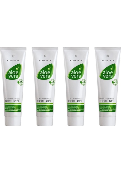 LR Aloe Via Aloe Vera Extra Freshness Diş Macunu 100 ML x 4