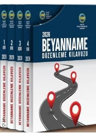 Beyanname Düzenleme Kılavuzu 2026 4 Cilt Takım Komisyon