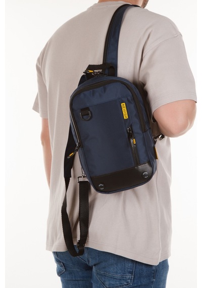 Newısh Polo Accessorıes Unisex Impertex Kumaş Suya Dayanaklı Omuz Ve Mini Sırt Çantası Lacivert