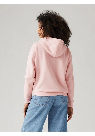 Levi's Günlük Kapüşonlu Mercan Pembesi Kadın Sweatshirt - 001u6-0006-5061 Pembe