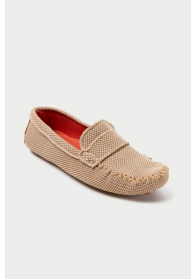 Mubiano Summer Kadın Triko Bej Babet & Loafer -mstb2020-bj Bej