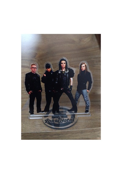Owl Bag Tokio Hotel Desenli Tasarım Acrlyic Pleksi Figür 10 Cm