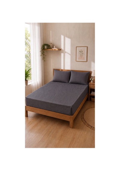 Çift Kişilik Lastikli Çarşaf Takımı 1 Lastikli Çarşaf 160 X 200 2 Yastık Kılıfı 50 X 70 Antrasit - 717411501 Antrasit Çift Kişilik Lastikli Çarşaf Takımı 1 Lastikli Çarşaf 160 X 200 2 Yastık Kılıfı 50 X 70 Antrasit - 717411501 Antrasit