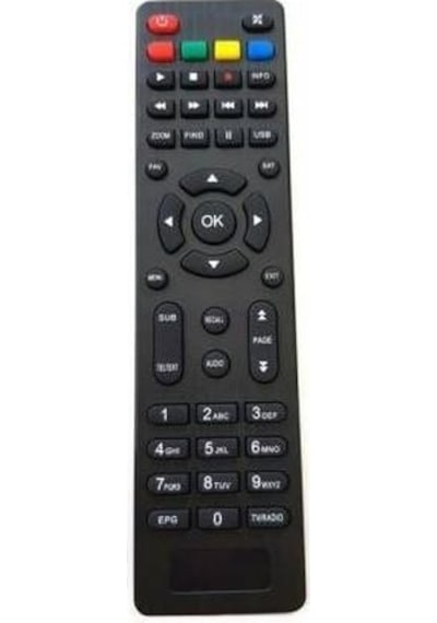 Korax Mega Hd Kasalı Uydu Alıcı Kumandası