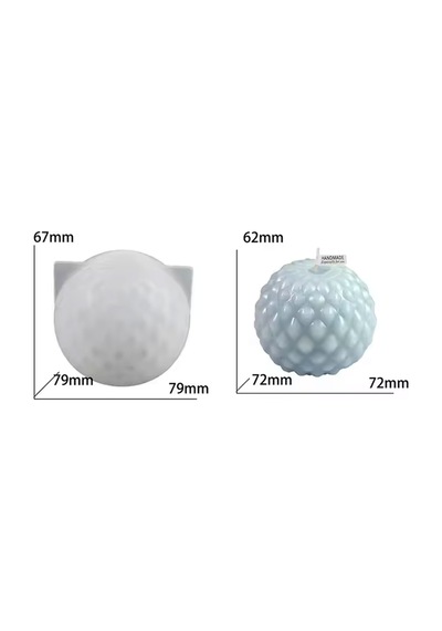Silikon Mum 3d Su Damlası Model Sabun Beton Ve Taş Tozu Kalıbı