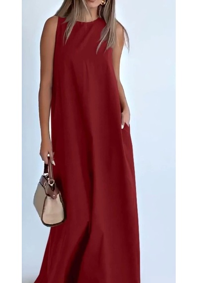 Defymoda Salaş Cepli Elbise Çok Renkli