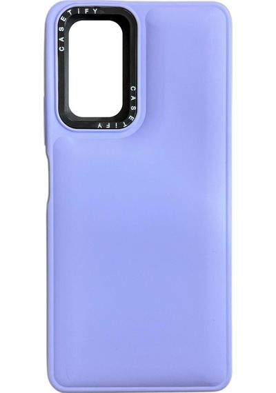 Akfa Redmi 12 4g Sade Ve Şık Silikon Kılıf - Sağlam Ve Koruyucu Lila