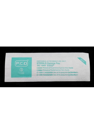 Suntek 50 Adet Pcd 12pin Kalıcı Makyaj Kaş Dövme Bıçağı