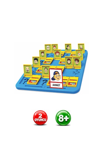 Guess Me - Bil Bakalım - Who Who Oyunu - Gizli Karakteri Bul Eğlenceyi Katla
