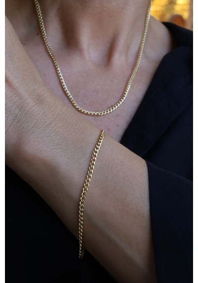 14 Ayar Altın 3 Mm Gurmet Set Zsm021