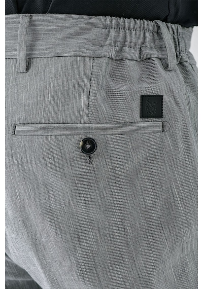 İmza Gri Yan Cepli Beli Lastikli Keten Karışımlı Casual Slim Fit Dar Kesim Pantolon 1003240103-gri Gri İmza Gri Yan Cepli Beli Lastikli Keten Karışımlı Casual Slim Fit Dar Kesim Pantolon 1003240103-gri Gri