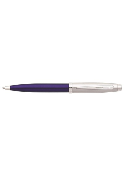 9308-2 Sheaffer 100 Tükenmez Kalem Mavi - Krom Genel