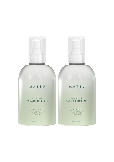 Marine Algae, Bariyer Koruma Makyaj Ve Yüz Temizleme Yağı, 200 Ml 2 Paketi