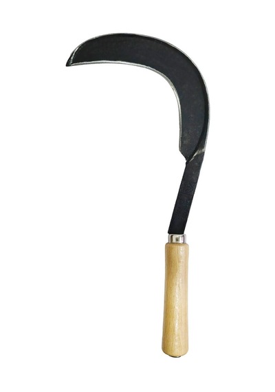 Günaş Dövme Çelik Ahşap Saplı Orak 39x19 Cm