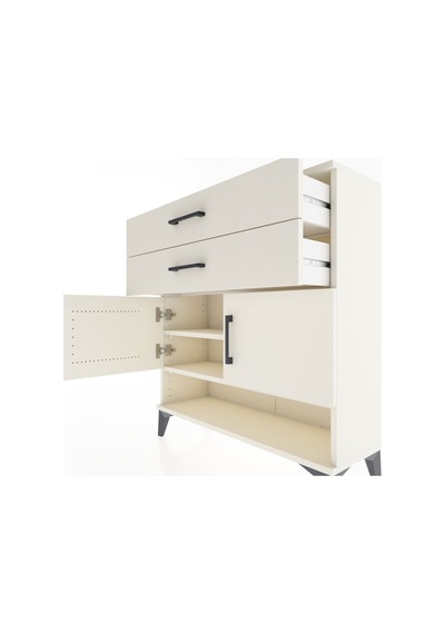 Arges Şifonyer 2 Raflı 2 Çekmeceli 2 Kapaklı 88x30x96 Aytaşı-... Aytaşı Arges Şifonyer 2 Raflı 2 Çekmeceli 2 Kapaklı 88x30x96 Aytaşı-... Aytaşı