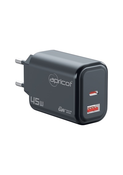 Apricot Apc-u425t Type-c Usb-c 55w 3.0a Beyaz Kablolu Hızlı Ev Şarj Adaptörü