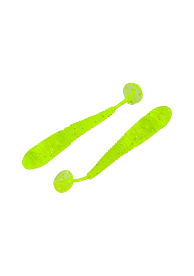 Silikon Kurt Yem - 1,1g 55mm - Fishack Wormix - 1 Adet - Uv - Fluo Green