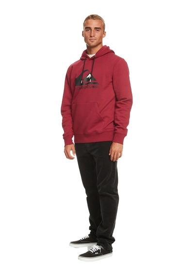 Quiksilver Big Logo Erkek Sweatshirt Kırmızı Çok Renkli