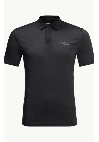 Jack Wolfskin 1808542 6000 Pack & Go Polo M Erkek Polo T-shirt 001