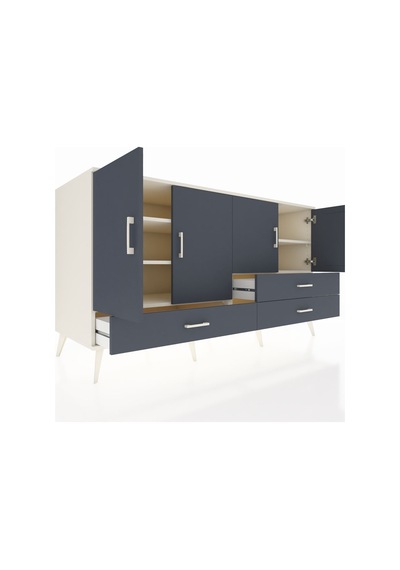 Kronos Konsol 5 Raflı 3 Çekmeceli 4 Kapaklı 176x59x99 Aytaşı-antr Aytaşı-antrasit Kronos Konsol 5 Raflı 3 Çekmeceli 4 Kapaklı 176x59x99 Aytaşı-antr Aytaşı-antrasit