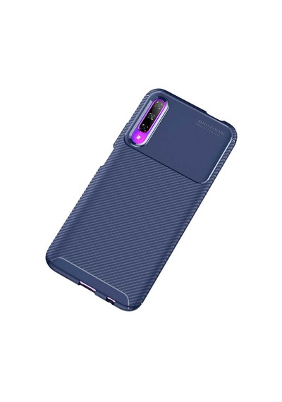 Huawei P Smart Pro 2019 Kilif Karbon Silikon Case 405436845