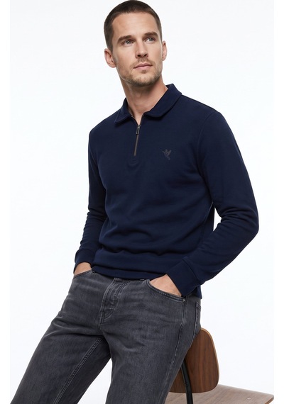 Fabrika Lacivert Erkek Sweatshirt F6wm-swt 2253