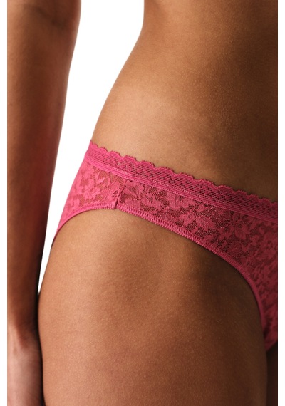 Penti Fuşya Easy Lace Dantel V Model Slip Külot