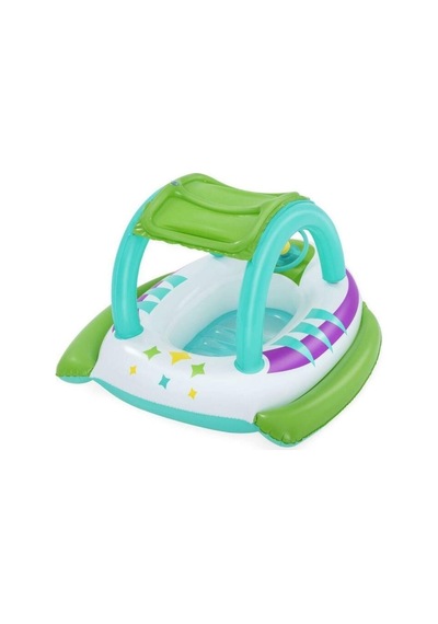 Bestway Gölgelikli Direksiyonlu Kornalı Bot 107x102 Cm - 34149