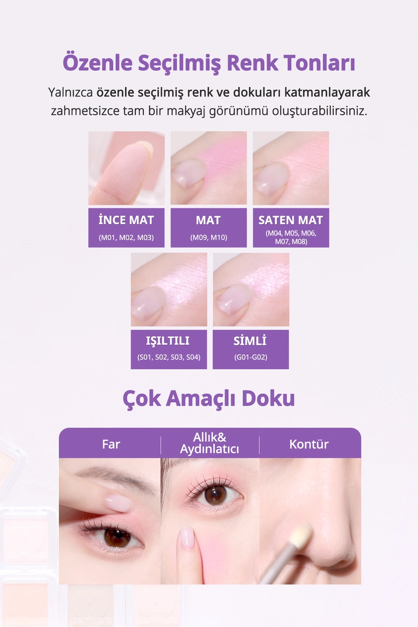Peripera Heart Pocket Single S04 Dopa-pink