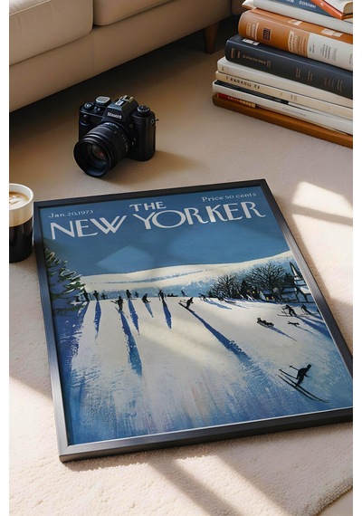 The New Yorker Çerçeveli Tablo January 20 1973