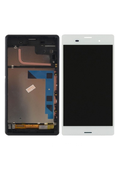Teknonet Sony Xperia Z3 Uyumlu Aa Kalite Lcd+dokunmatik+çıtalı - Beyaz