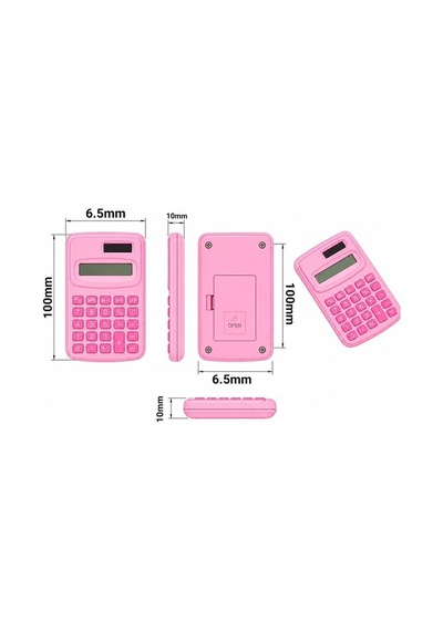 Powermaster Pm-25421 Pembe Mini Hesap Makinesi