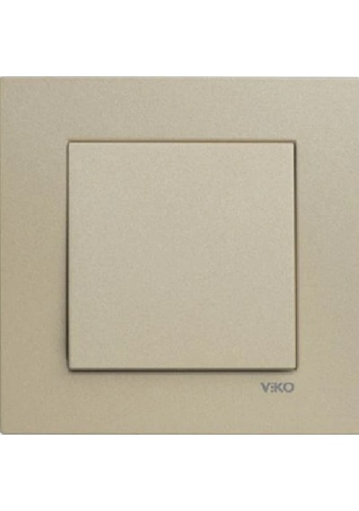 Viko Artline Novella Bronz Tekli Anahtar Çerçeveli