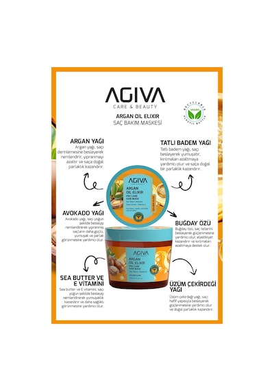 Argan Yağlı Saç Bakım Maskesi-300ml