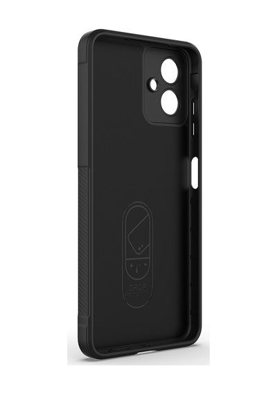 More Tr Samsung Uyumlu Galaxy A07 Kılıf Esnek Tpu Oyuklu Arka Yüzey Tasarımlı Mtr Etnik Silikon Kapak - Siyah