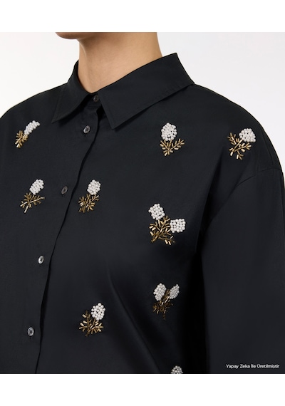 Yargıcı Regular Gömlek Yaka Uzun Kol Gömlek 26kkgm6009x 001 Siyah