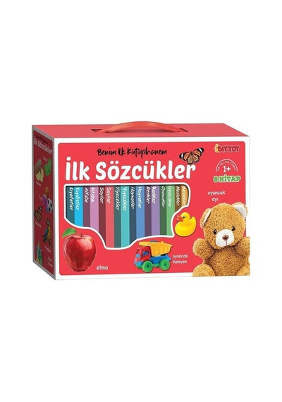 2090 Dıytoy. İlk Kütüphanem-Ilk Sözcükler 8'Li Mini Kitap   Seti