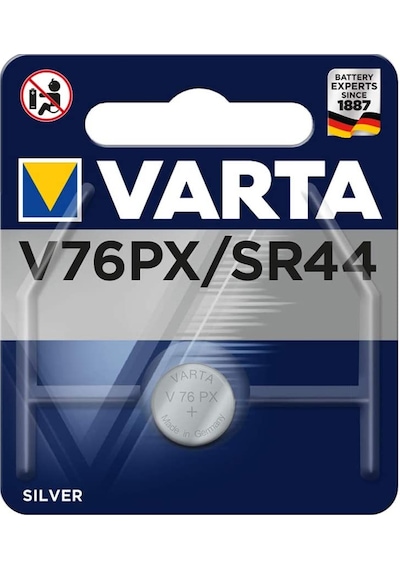 Varta 4075 V76PX/SR44 1.55V Alkalin Pil