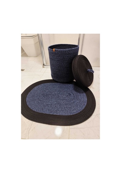 Jüt Hasır 2 Li Banyo Paspas Takımı Bohem Tarzı Banyo Takımı Paspas 50x80 /sepet/40x35 Kırçılmavi Siyah Kırçılmavi Siyah Jüt Hasır 2 Li Banyo Paspas Takımı Bohem Tarzı Banyo Takımı Paspas 50x80 /sepet/40x35 Kırçılmavi Siyah Kırçılmavi Siyah