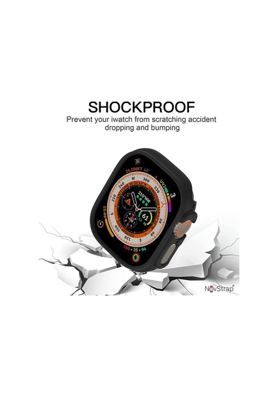 Apple Watch Ultra 49mm Uyumlu Kılıf Apple Watch Ultra Kasa Koruyucu Sert Pc