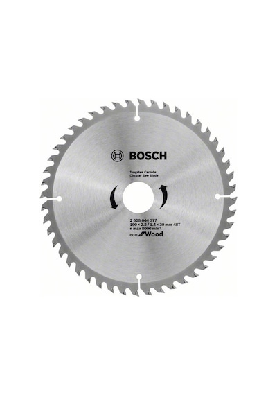 Bosch Optiline Eco 190x30 mm 48 Diş Daire Testere Bıçağı - 2608644377