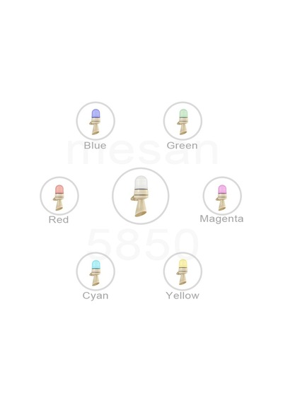 Ø70 Rgb Led Kontak Tip Buzzer Duvar Montaj