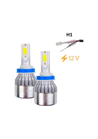 H1 Led Xenon Zenon 48 Watt 12 Volt 3200l 6000k Beyaz Işık Cartexlaam894
