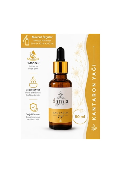 Biodamla Natural Kantaron Yağı 50 Ml