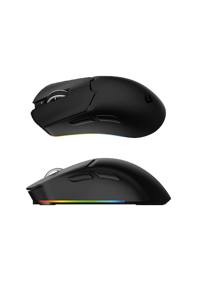 Tracker Pro Rgb Kablosuz 2.4ghz Bluetooth Kablolu Dock Şarj İstasyonlu 69gr 1khz 12000dpı Oyuncu Mouse Siyah