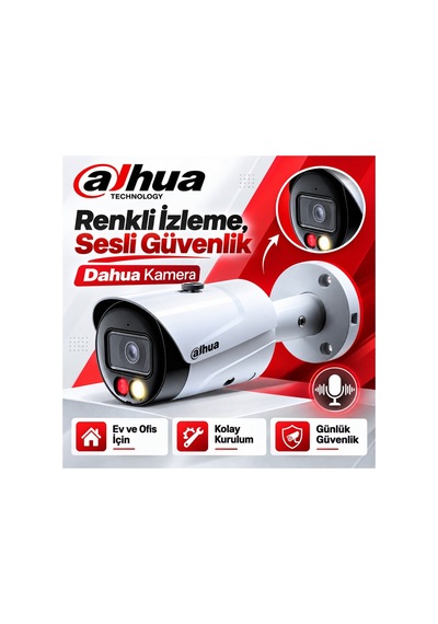 2mp 3.6mm Smart Dual Light Sesli Ip Bullet Kamera