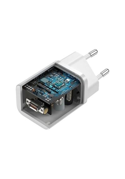 Baseus Super Si 1c 25w Hızlı Şarj Adaptörü + 3a Type-c To Type-c 1 Mt Şarj Kablosu Tzccsup-l02