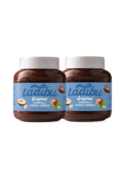 Abdurrahman Tatlıcı Tadıbu Kakaolu Fındık Ezmesi 2 x 330 G