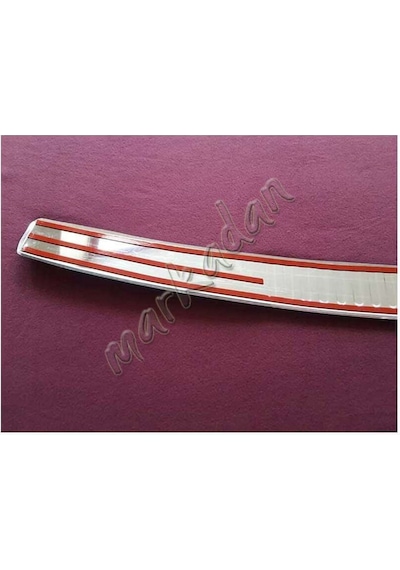 Woc Chrome Vw Caddy Krom Arka Tampon Eşiği 2004 2014 Paslanmaz Çe